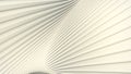 Wave bend white abstract background surface. Digital illustration. 3d rendering Royalty Free Stock Photo