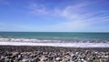 Little wave at black sea Batumi city Adjara region,Georgia country in summer season