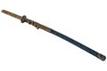 Wave blade Katana Sword isolated