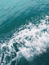 Wave of Blue ocean on giliyang island