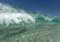 Wave breaking Royalty Free Stock Photo