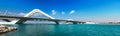 Wave Bridge Highway, Sheikh Zayed Bridge Royalty Free Stock Photo