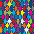 Wave colorful seamless pattern