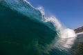 Wave Crashing Blue Sea Water