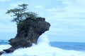 Wave Crashing on a Seaside Cliff Royalty Free Stock Photo