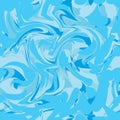 Wave crazy water seamless pattern Royalty Free Stock Photo