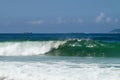 Wave in Leblon Beach - Rio de Janeiro, Brazil Royalty Free Stock Photo