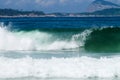 Wave in Leblon Beach - Rio de Janeiro, Brazil Royalty Free Stock Photo