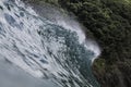 Wave Lip Pitching Royalty Free Stock Photo