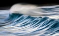 wave in motion with panning effect Royalty Free Stock Photo