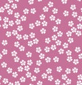 Japanese Cute Cherry Blossom Pattern