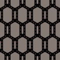 Japanese Turtle Shell Star Seamless Pattern Royalty Free Stock Photo