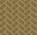 Japanese Yellow Diagonal Brick Seamless Pattern