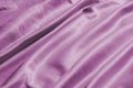 Wave pattern background of nylon fiber fabric, calm purple polyester texture Royalty Free Stock Photo