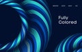 Wave pattern linear, curves lines. Organic line texture with wavy striplines. Background curved vector lines.