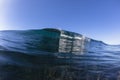 Wave Reef Blue Royalty Free Stock Photo