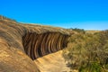 Wave Rock aerial Royalty Free Stock Photo