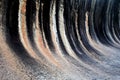 The Wave rock in Hyden Western Australia Royalty Free Stock Photo