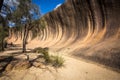Wave Rock - Hyden, Western Australia Royalty Free Stock Photo