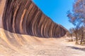 Wave rock near Hyden, Australia