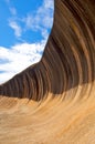 Wave Rock In Western Australia Royalty Free Stock Photo