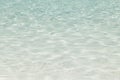 Wave of sea surface, Clear turquiose water, Blue ocean on tropical beach. Background. Royalty Free Stock Photo