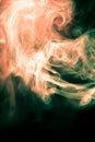 Wave of smoke Royalty Free Stock Photo