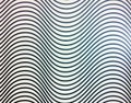 Wave strip pattern
