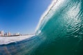 Wave Swimming Durban Landscape Royalty Free Stock Photo