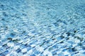 Wave in swimming pool background Royalty Free Stock Photo