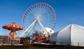 Wave Swinger and Ferris Wheel