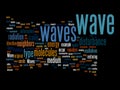 Wave text clounds