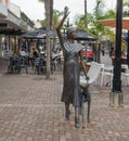 A Wave in Time, Sculpture in Emerson St, Napier. By Mark Whyte