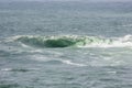 Wave on vidigal beach, known as sheraton slab in rio de janeiro Royalty Free Stock Photo