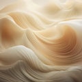 Wavy Wallpaper With Fluid Formation And Hyper-realistic Details