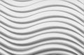 Wave white pattern background