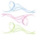 Waved design element