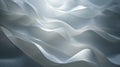 Waved fabric with lights and shades. Ai generated.
