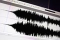 Waveform. Royalty Free Stock Photo