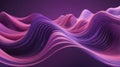 Waveform smooth curved lines Abstract design element Technological luxury background