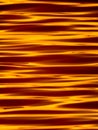 Wavelets on the surface of sunset lake Royalty Free Stock Photo