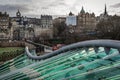 Waverley Mall in Edinburgh, Scotland Royalty Free Stock Photo