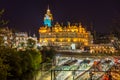 Waverley Railway Station in Edinburgh Royalty Free Stock Photo