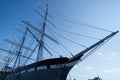 Wavertree, a proud French ship in New York Royalty Free Stock Photo