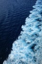 Waves abstract background wallpaper view from ship modern high quality print