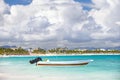 Waves of the Atlantic Ocean - Panorama of the Dominican Coast