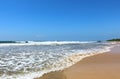 Waves on the beach of Bentota