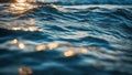 waves on the beach blue water sea waves pattern, showing the variation and the randomness of the water.