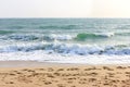 Waves on the beach