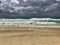 Waves on Blueys Beach, Australia Royalty Free Stock Photo